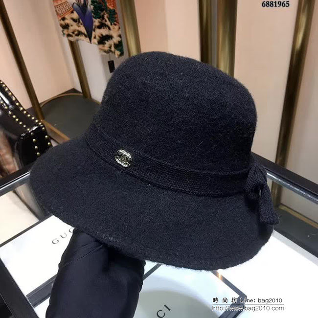 CHANEL香奈兒 火爆款 秋冬新品經典盆帽 6881966 LLWJ6776